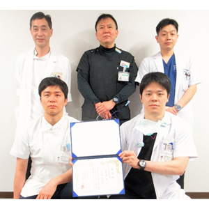令和3年度京都大学外科冬季研究会 学会発表団体戦 小規模病院第一位を受賞しました